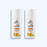 إنفينيتي رول اون مزيل رائحة العرق بفيتامين سي اكسترا وايتنج لجميع انواع البشرة 80 مل 1+1 - Nabda Egypt